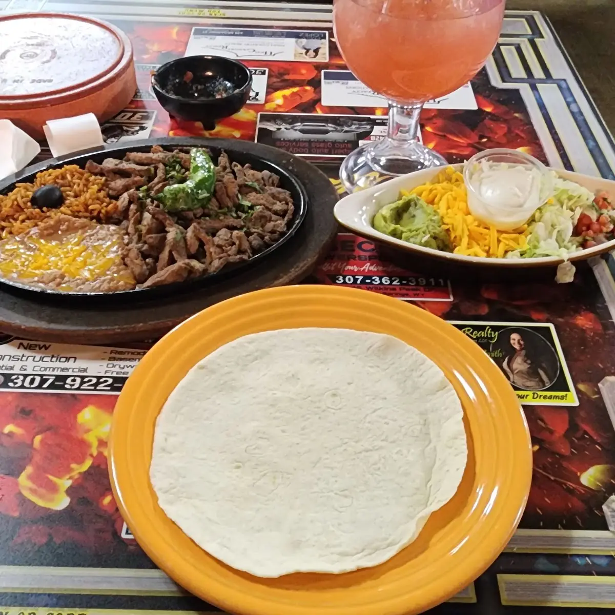 Trio Fajitas