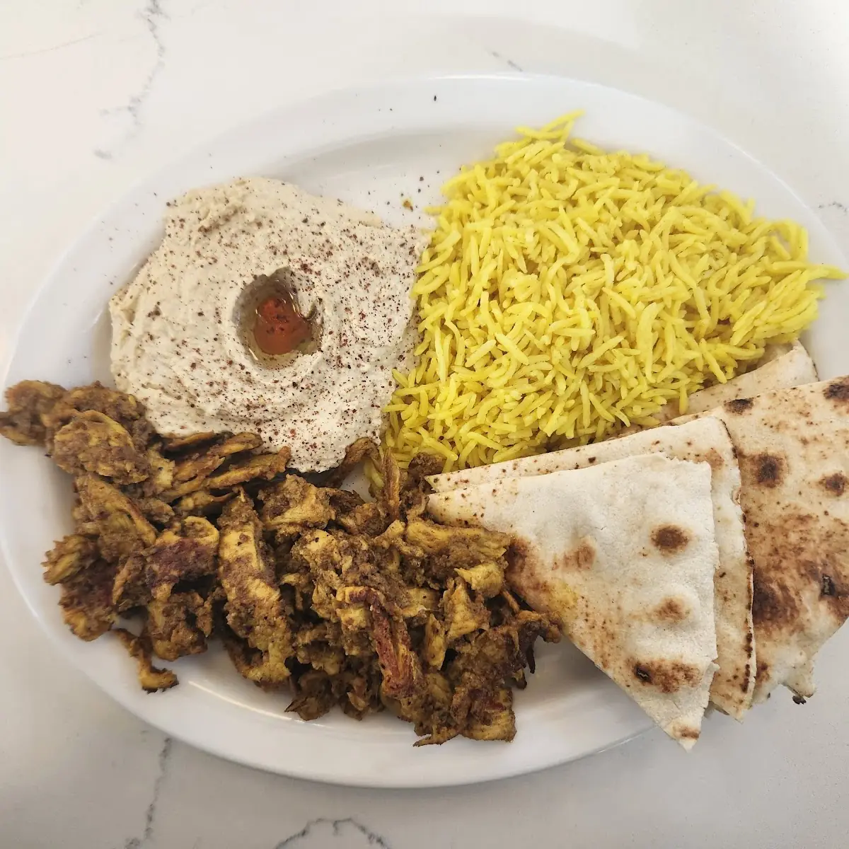 Chicken Shawarma Plate