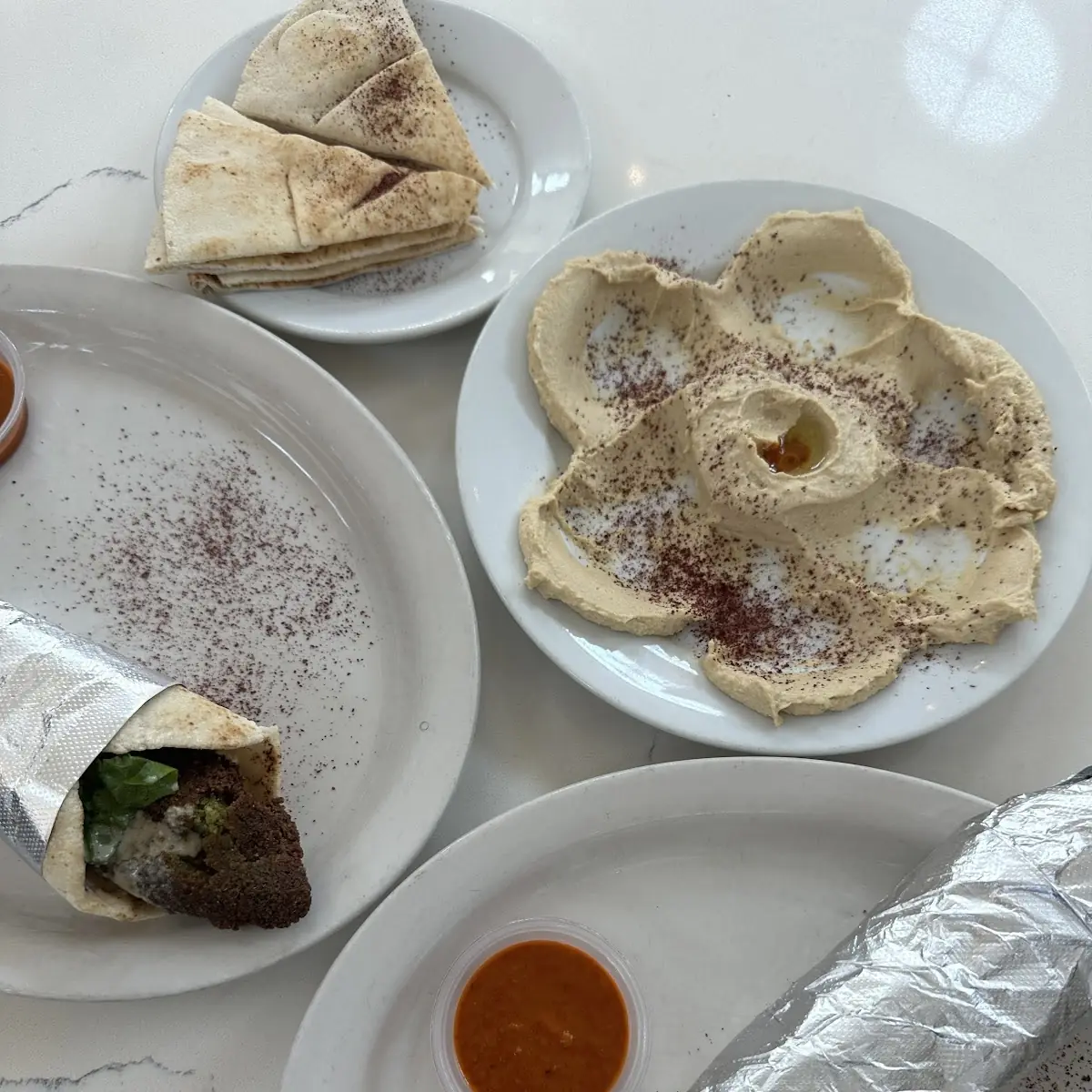 Hummus Plate