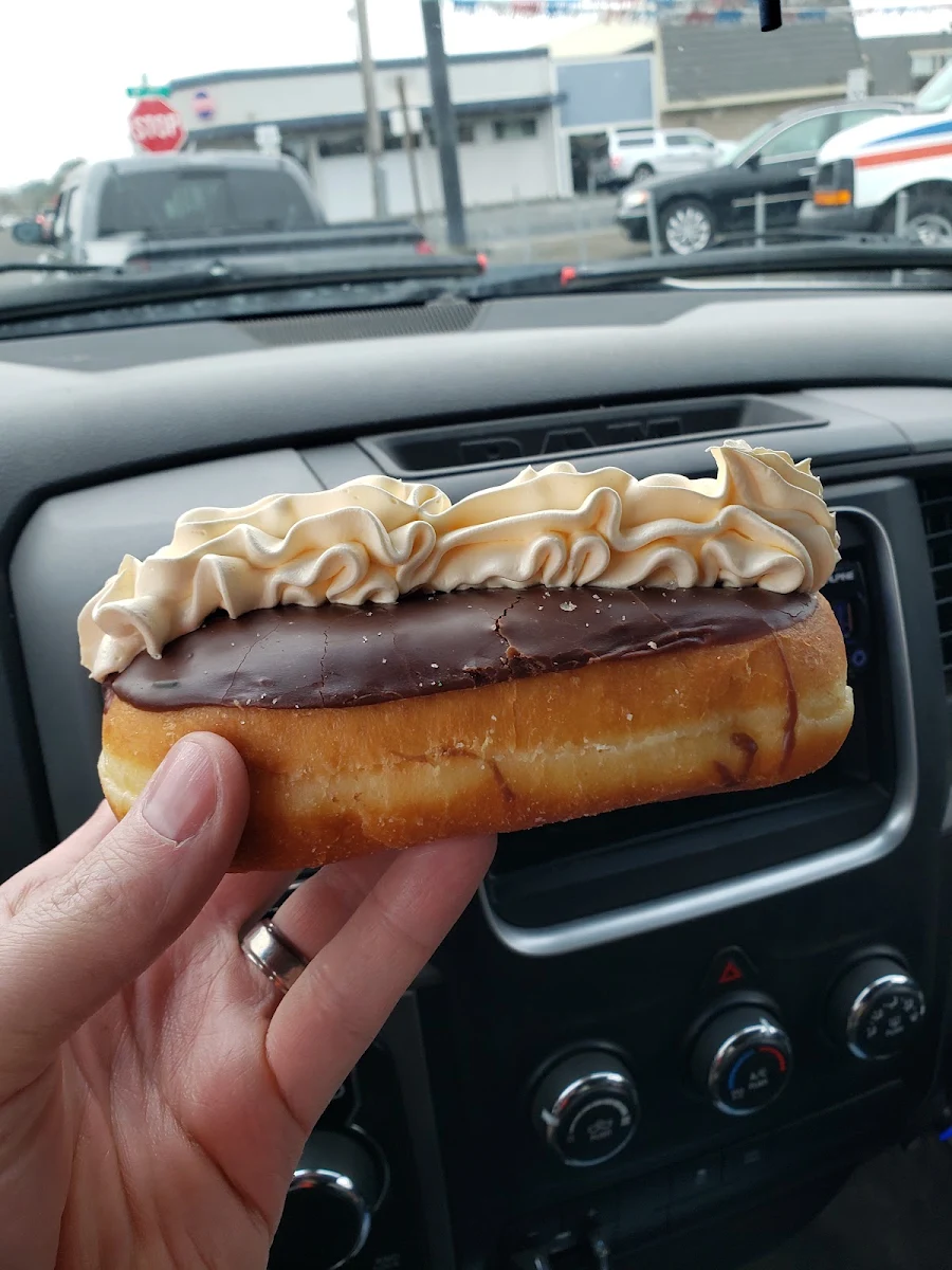 Buttercream Topped Chocolate Dipped Bar