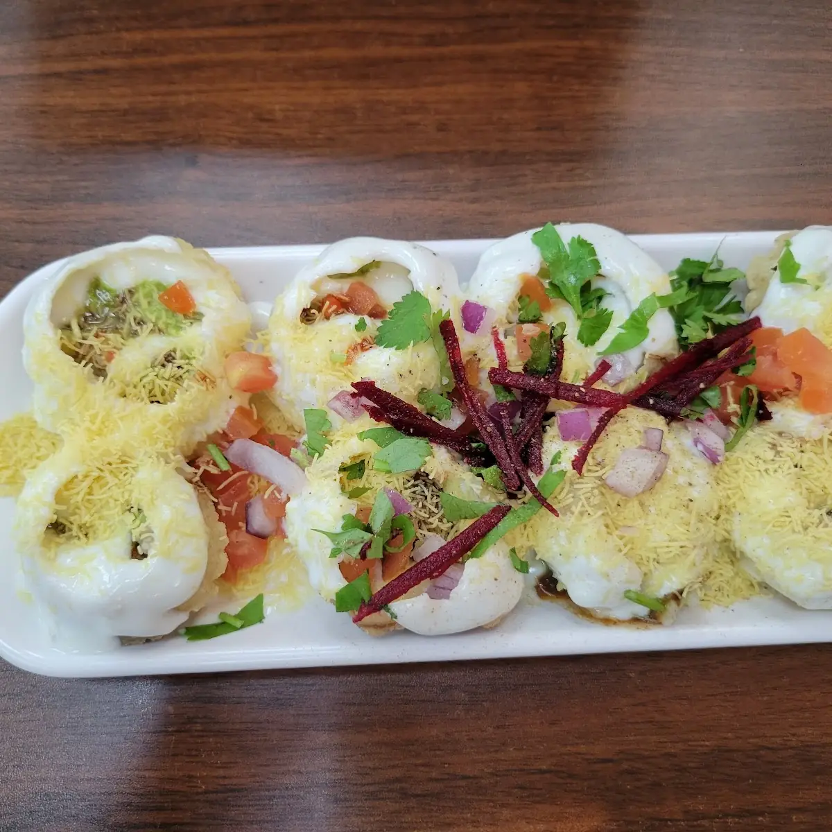 Cheese Sev Puri