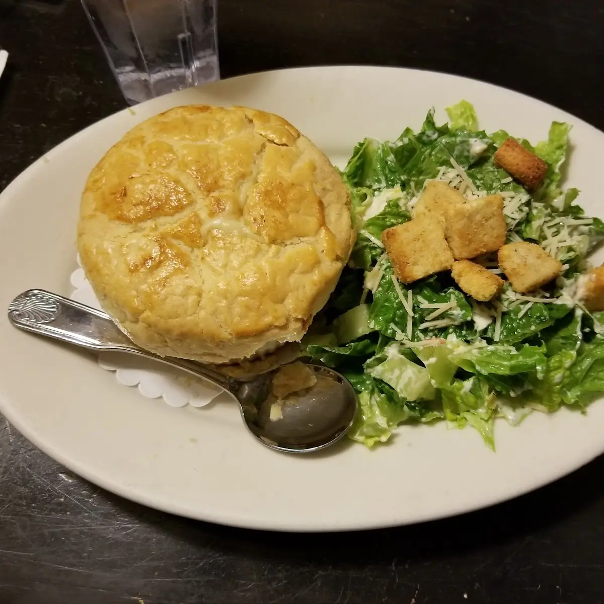 Half Chicken Pot Pie