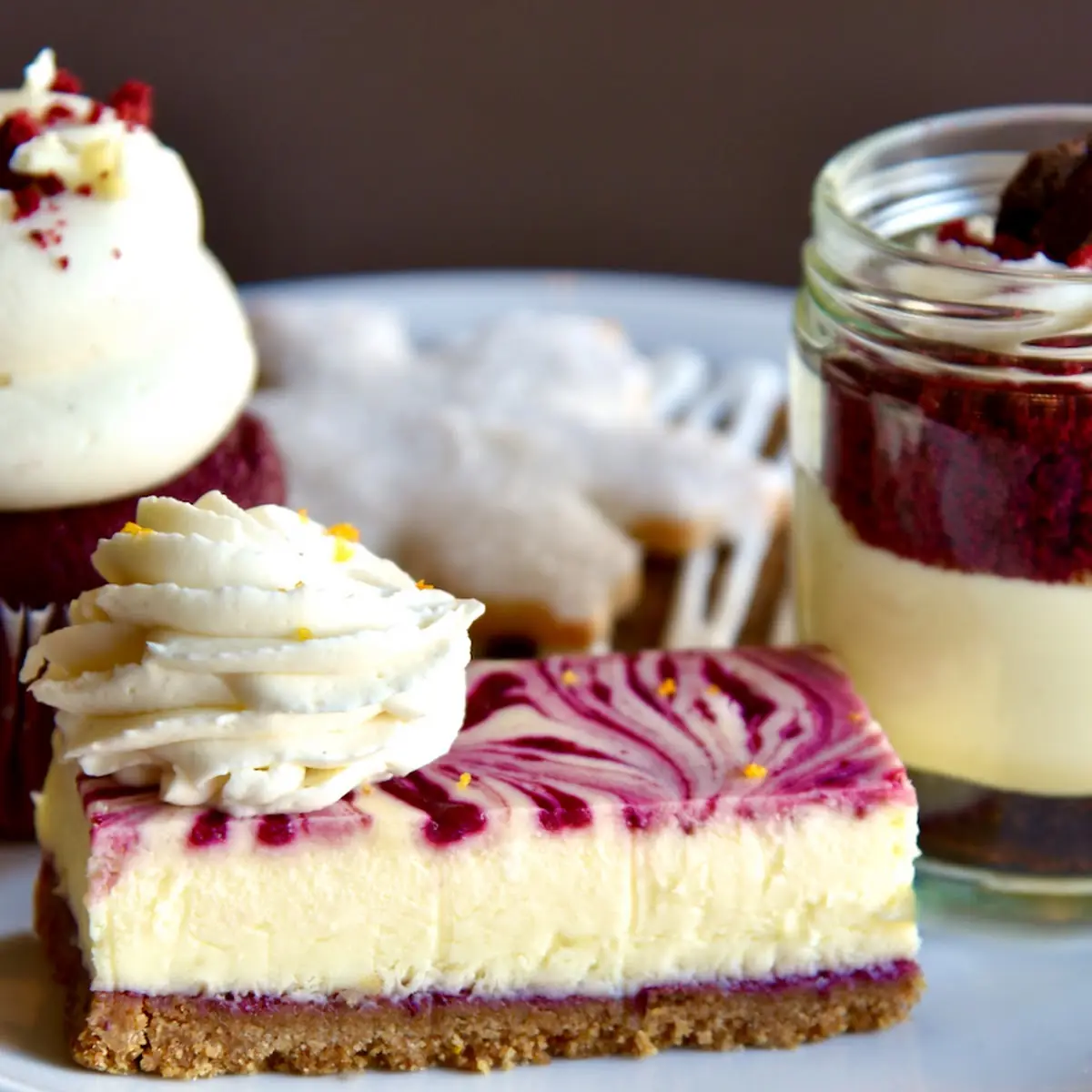Raspberry Cheesecake Bar