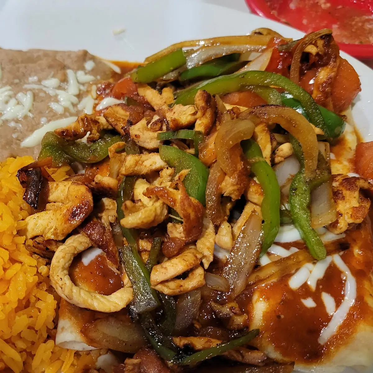 12x12 shredded chicken