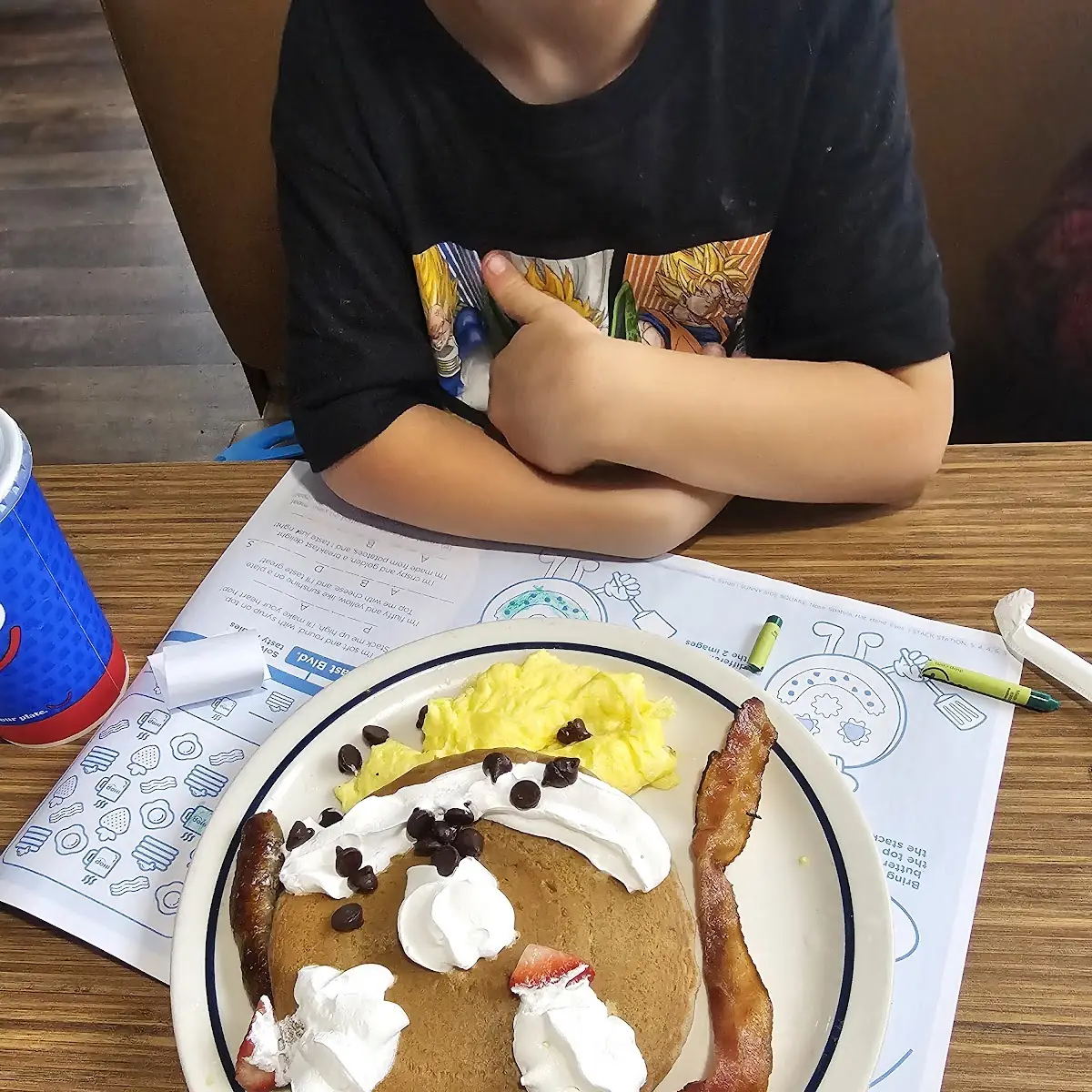 Funny Face Pancake Combo