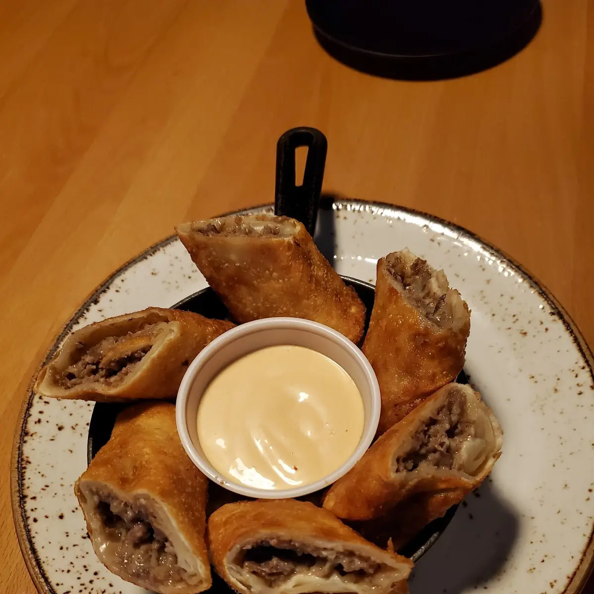 Homemade Philly Cheesesteak Eggrolls