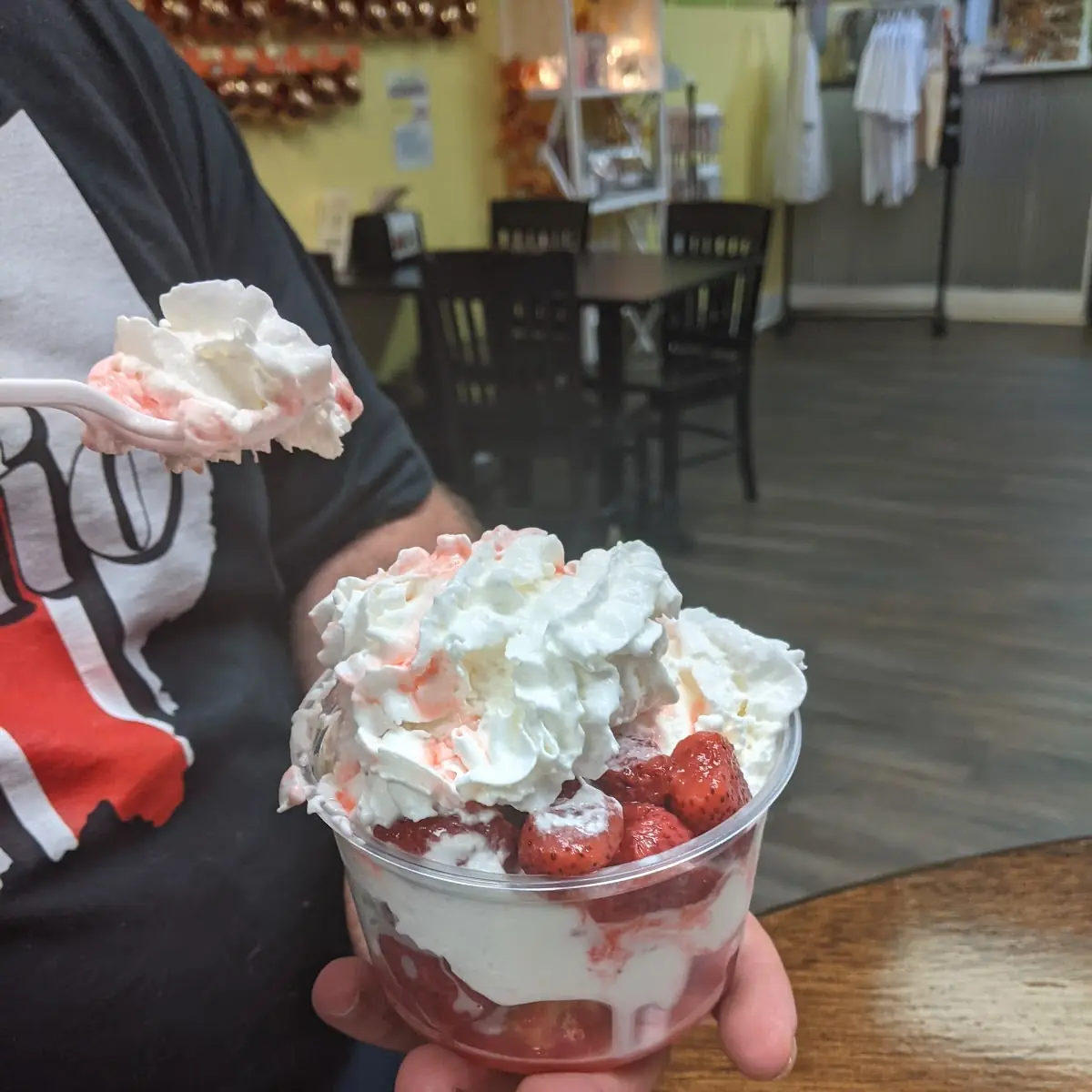 Strawberry Shortcake Sundae