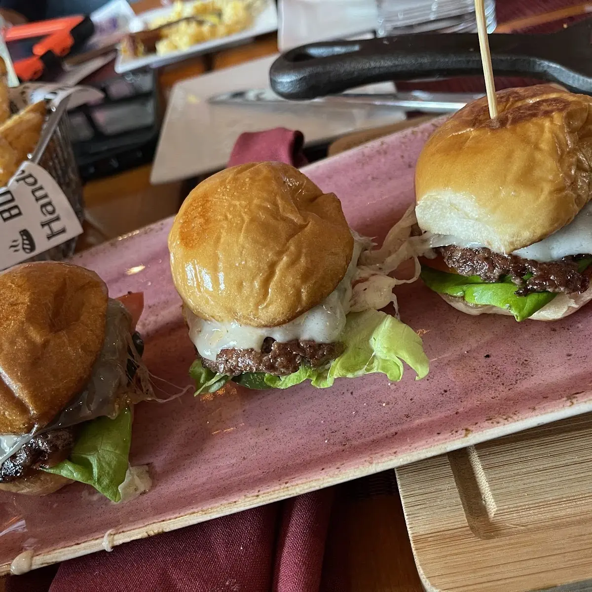 Smash Burger Sliders
