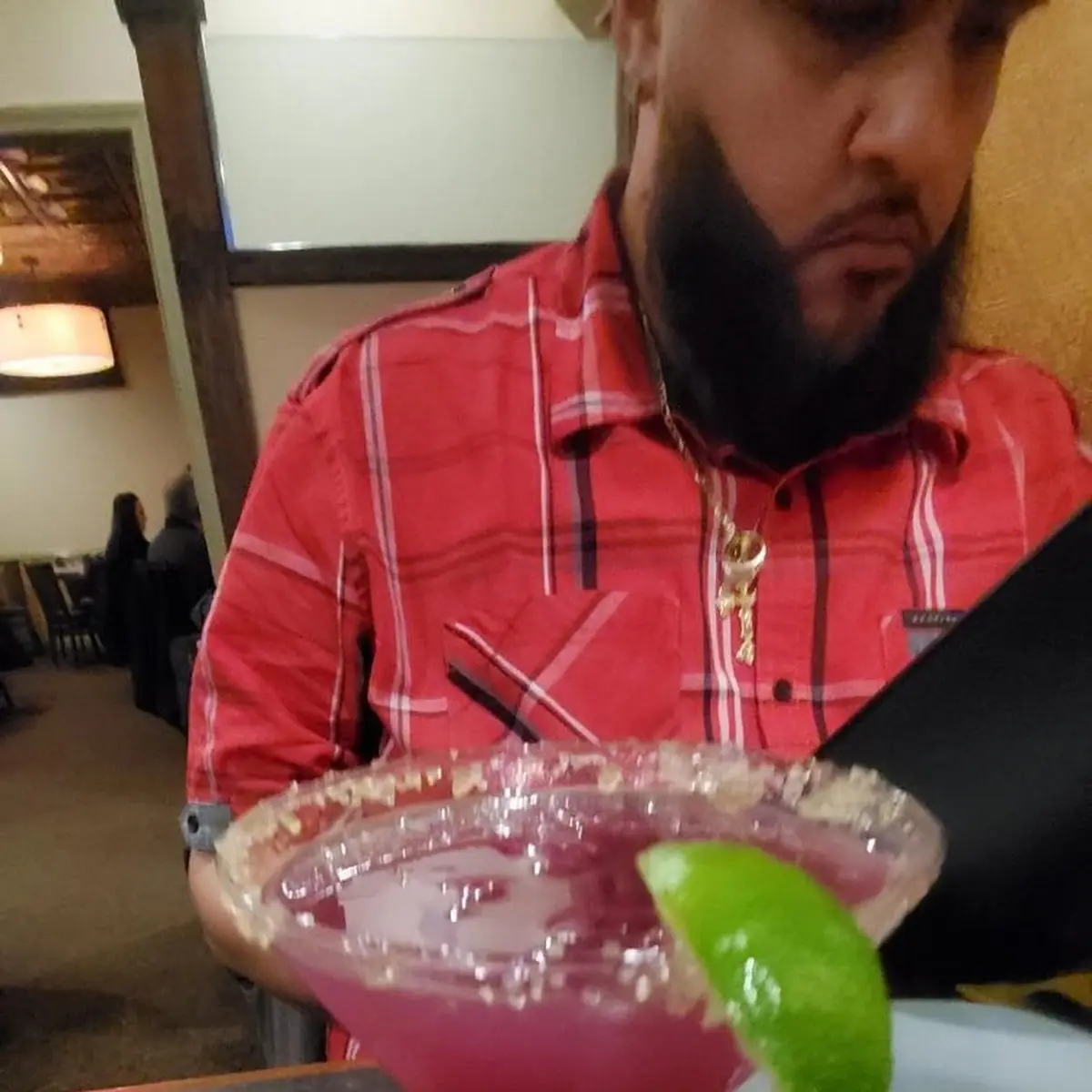 Blueberry Lemon Drop Martini