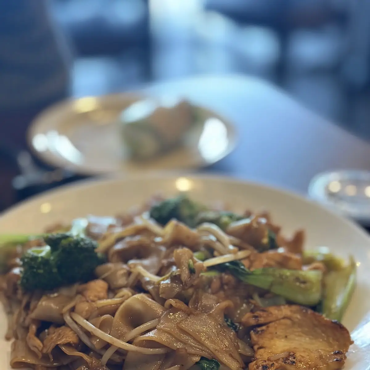 Stir Fried Vegetables Chow Fun