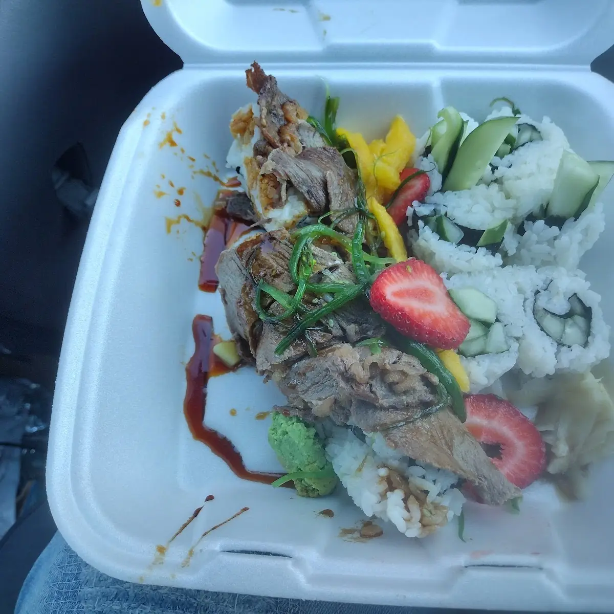 Cowboy Roll and Cucumber Roll