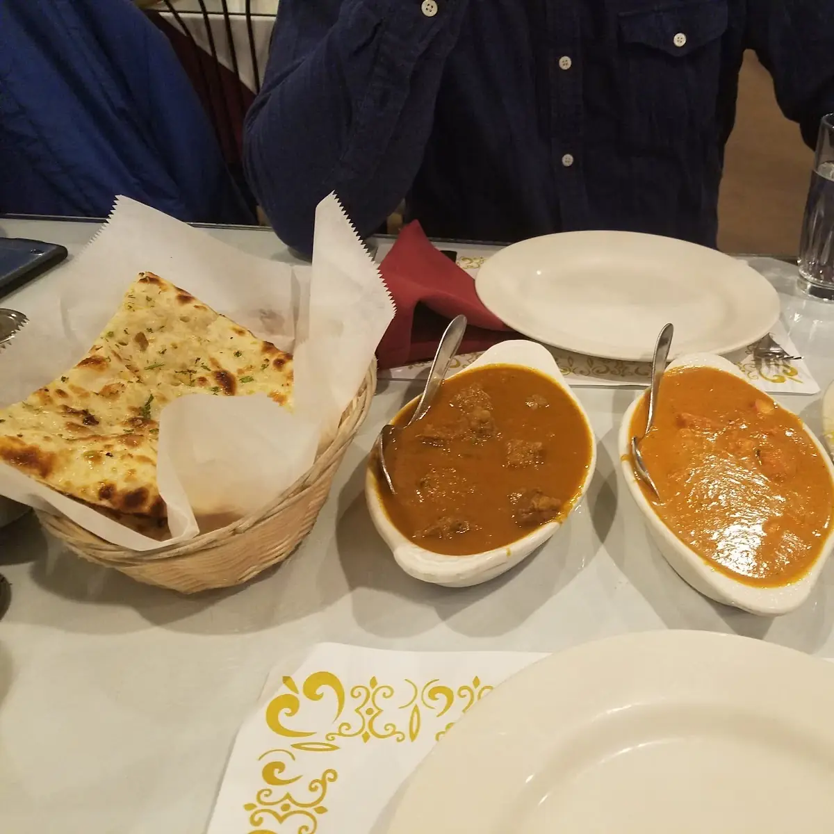 Chicken Korma Chicken Tikka Masala Chana Saag