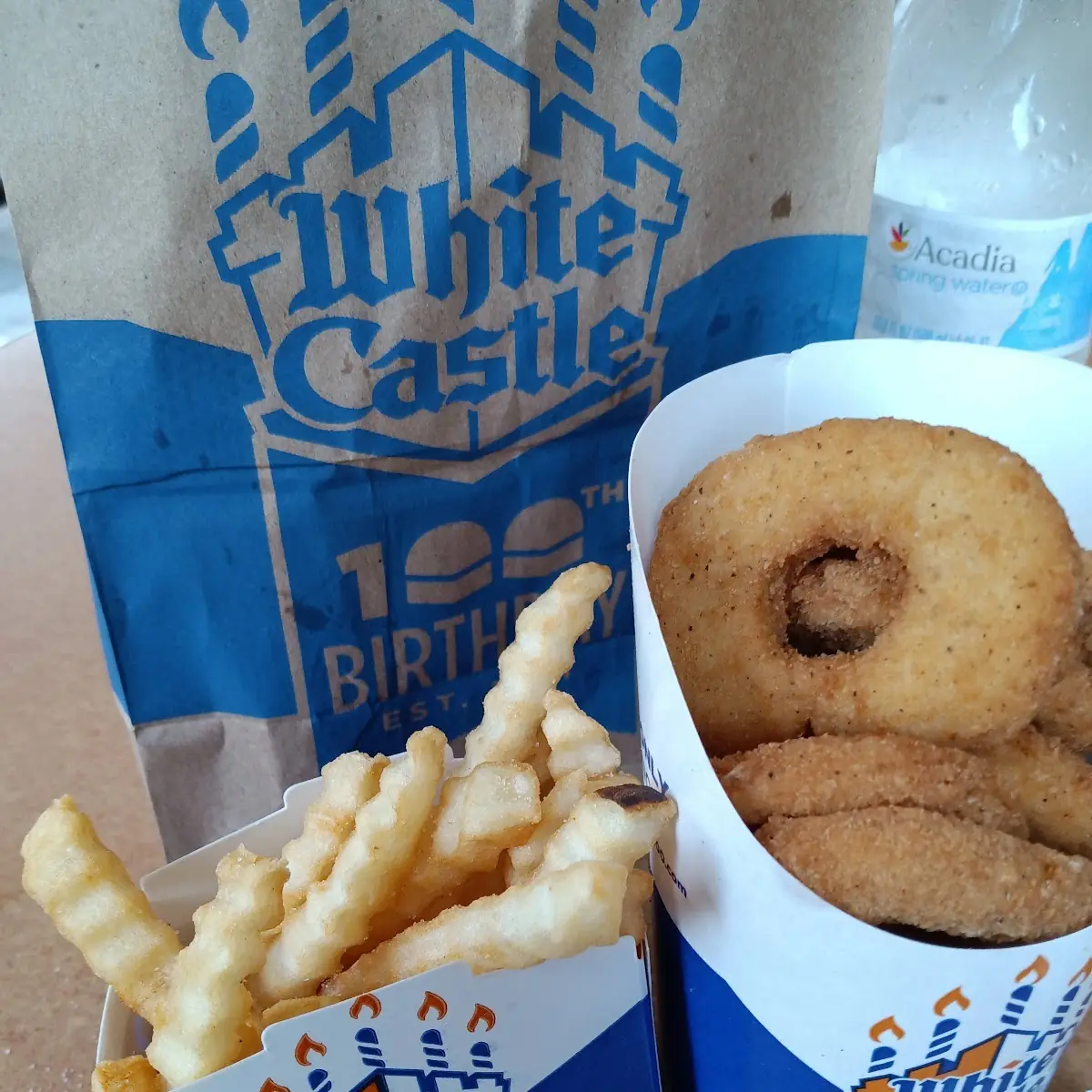 Chicken Rings and Fries