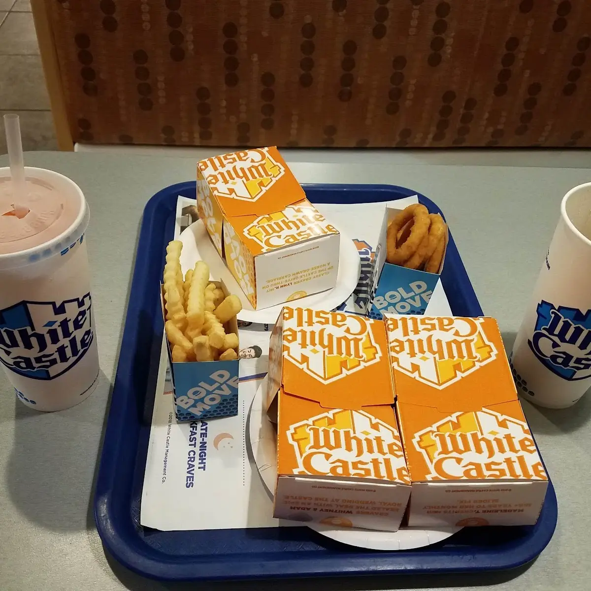 Double Cheeseburger and Fries
