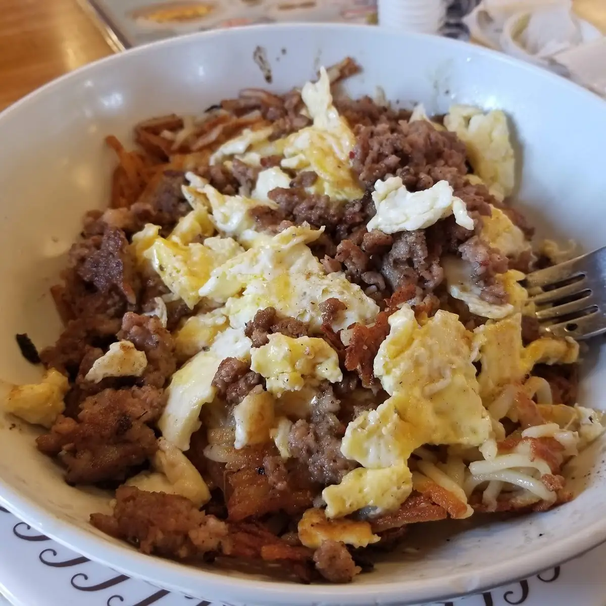 Sausage Egg and Cheese