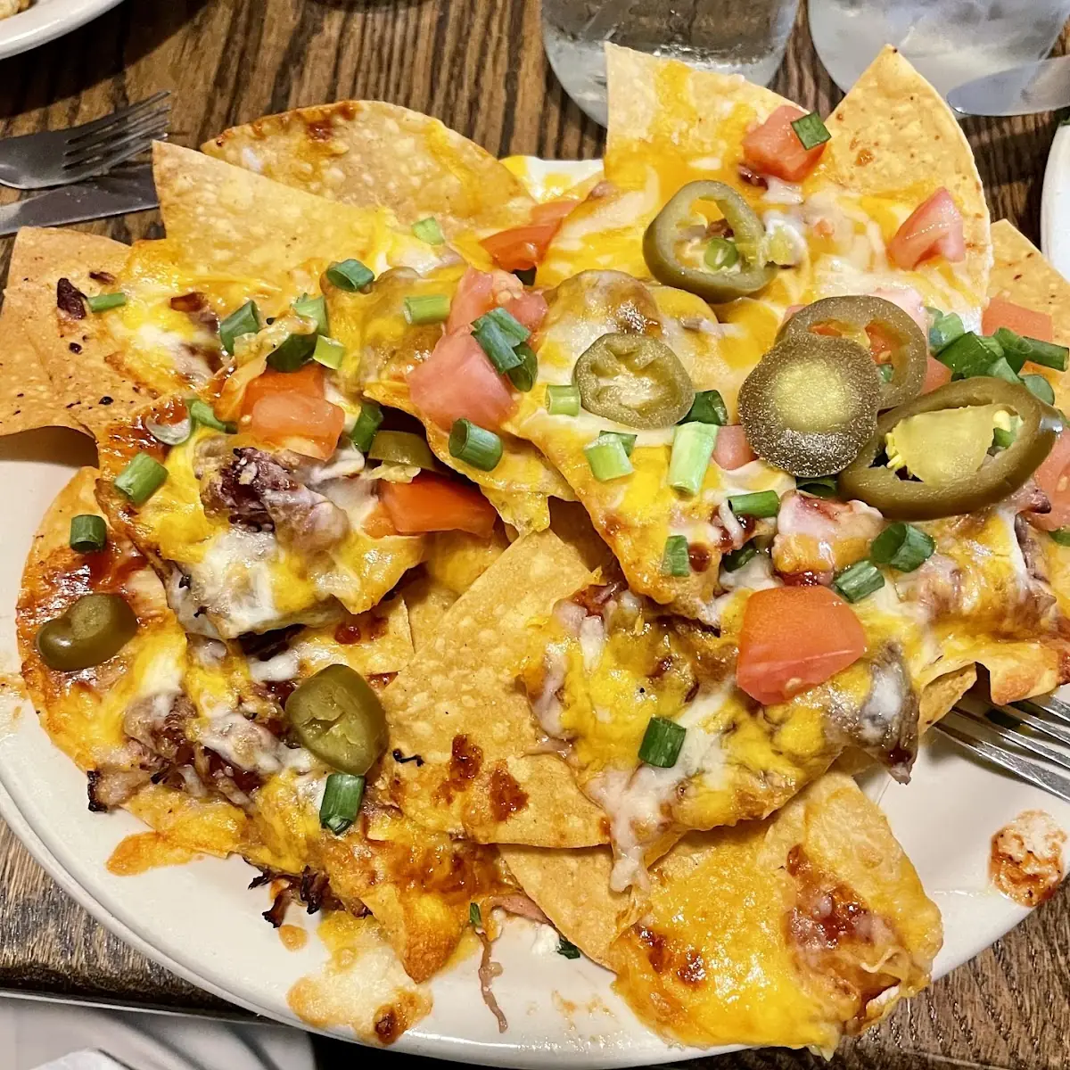 BBQ Pork Nachos
