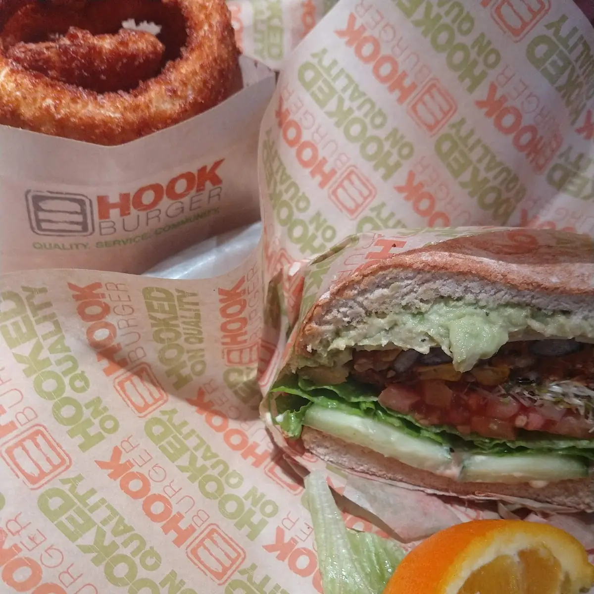California Burger with Veggie Patty