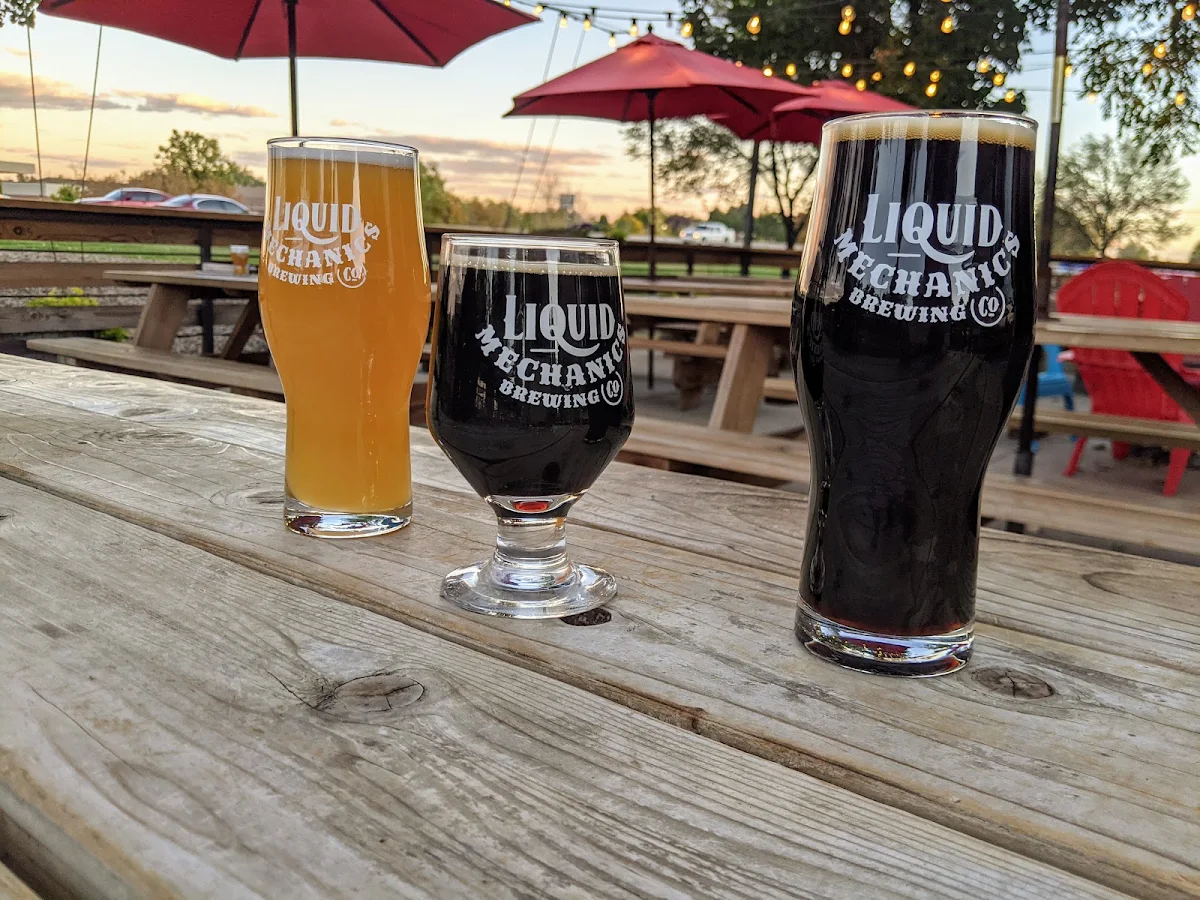 Peanut Butter Porter and Mango Sour