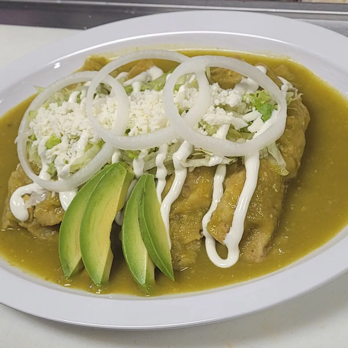 Enchiladas Verdes