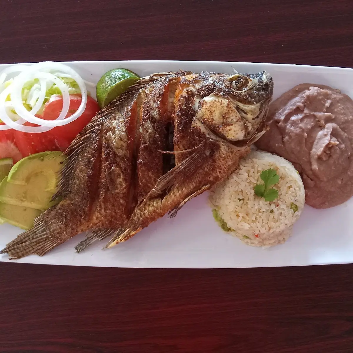 Fried Tilapia Mojarra Frito