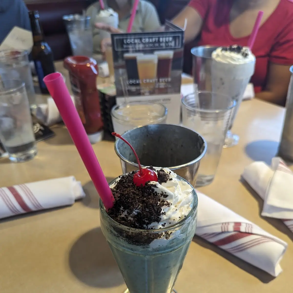 The Mint Grasshopper Vegan Milkshake