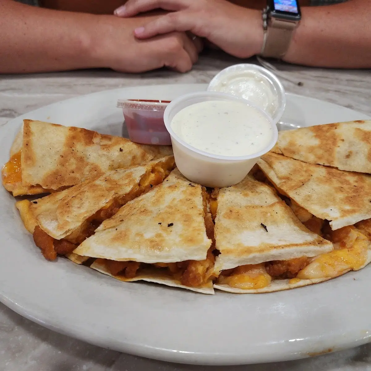 Buffalo Chicken Quesadilla