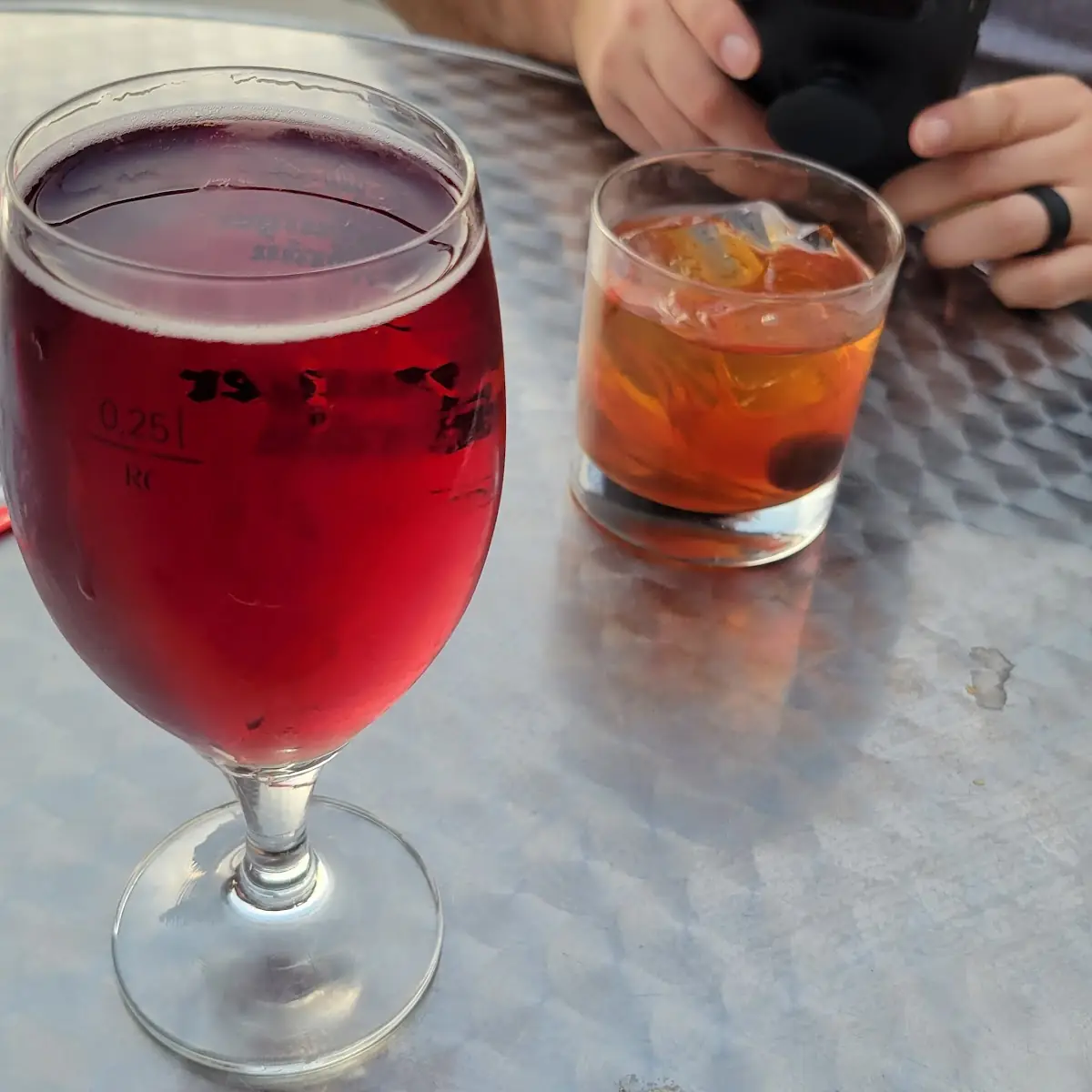 Cider and Old Fashioned Drinks