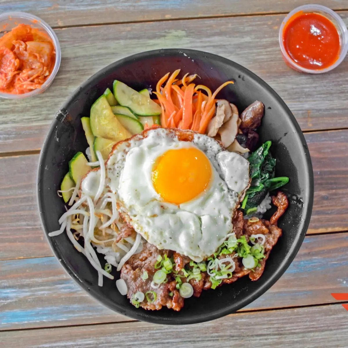 Korean Bibimbap Rice Bowl