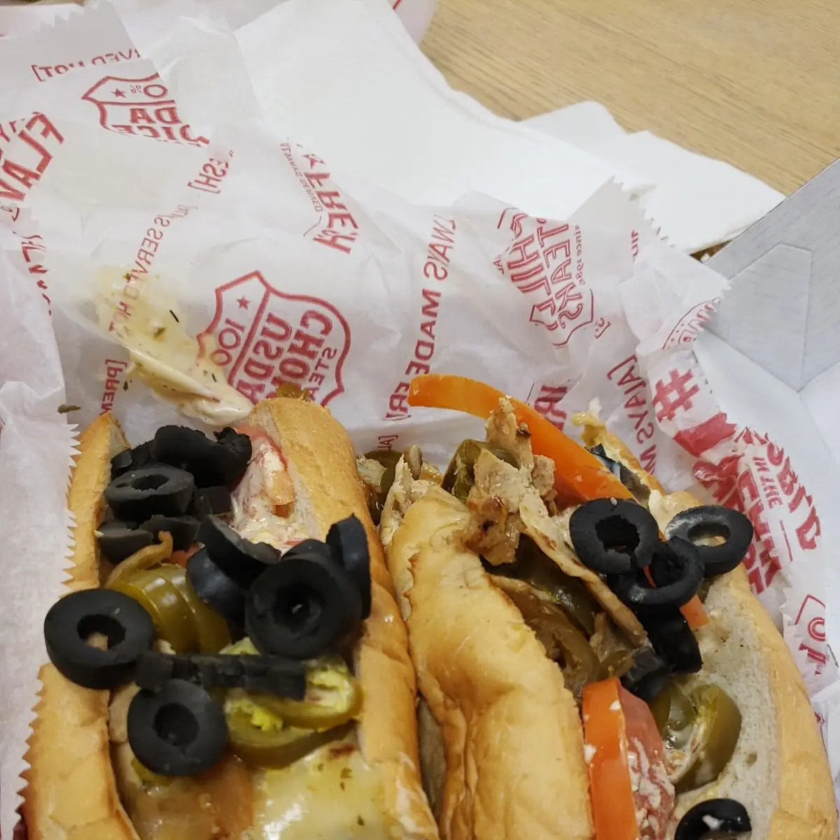 Chicken Cheese Steak Hoagie