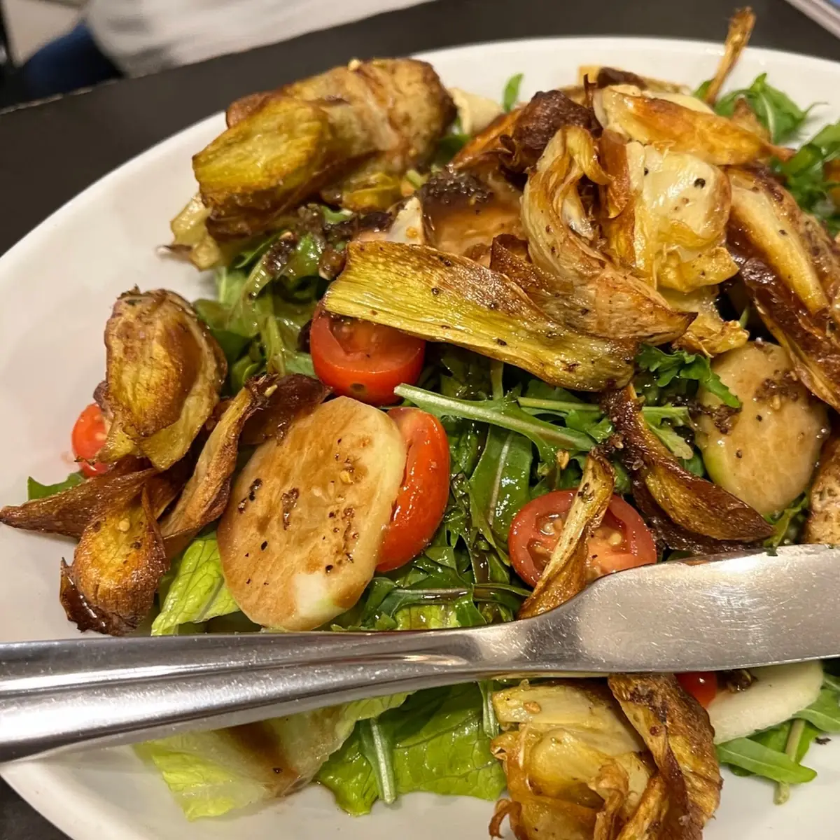 Roasted Artichoke Salad