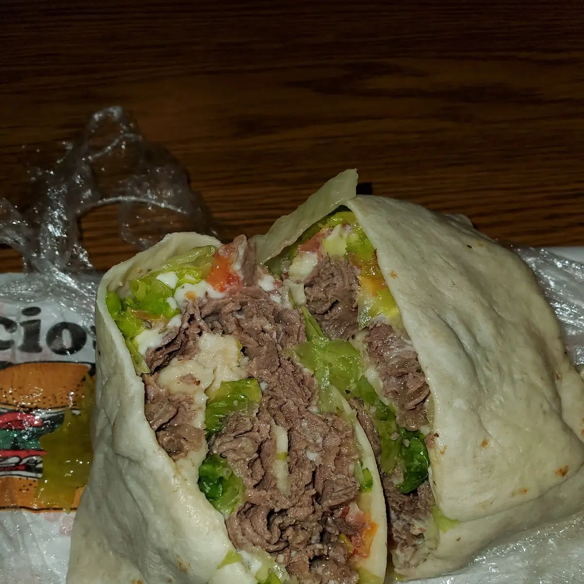 Steak and Cheese Wrap