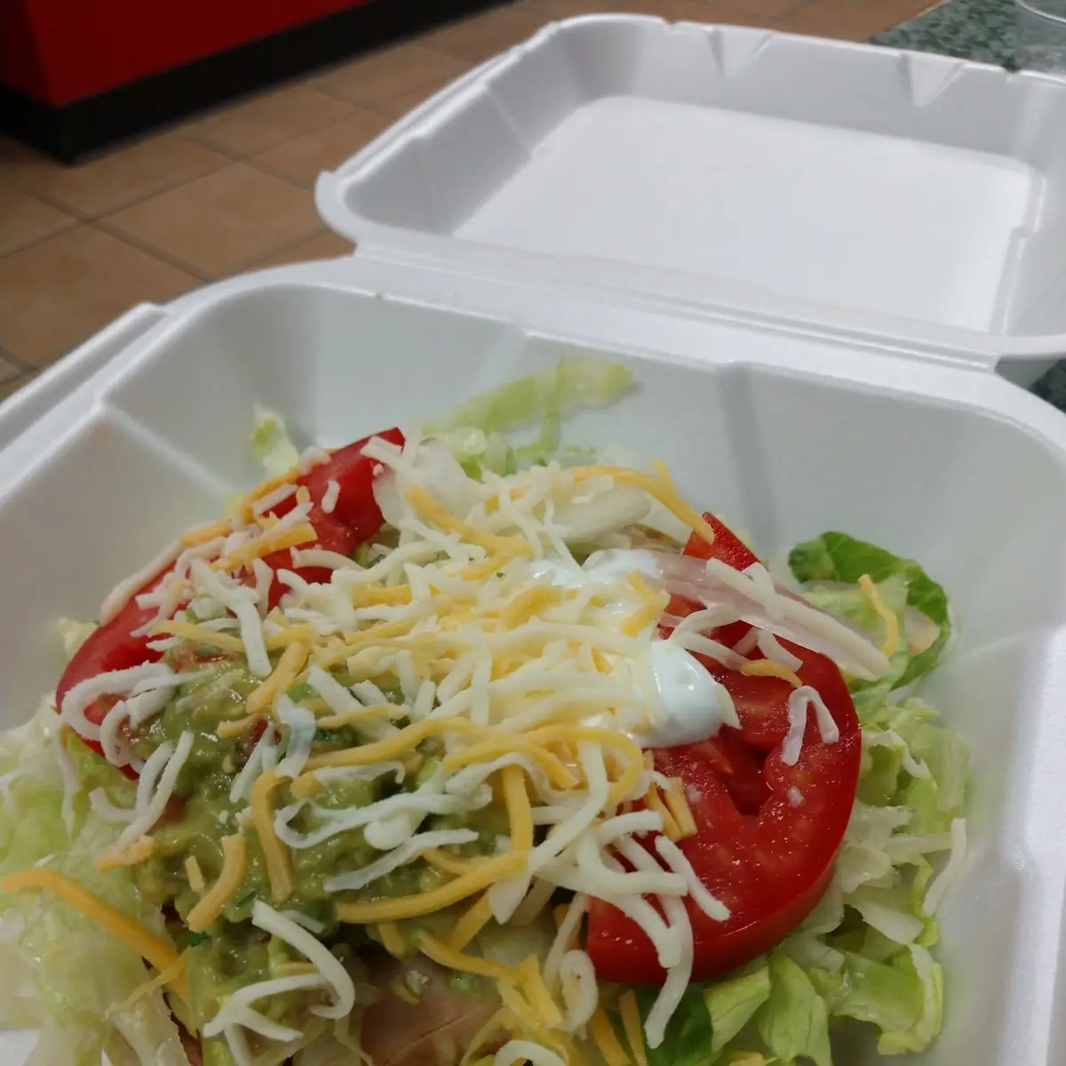 Chicken Tostada