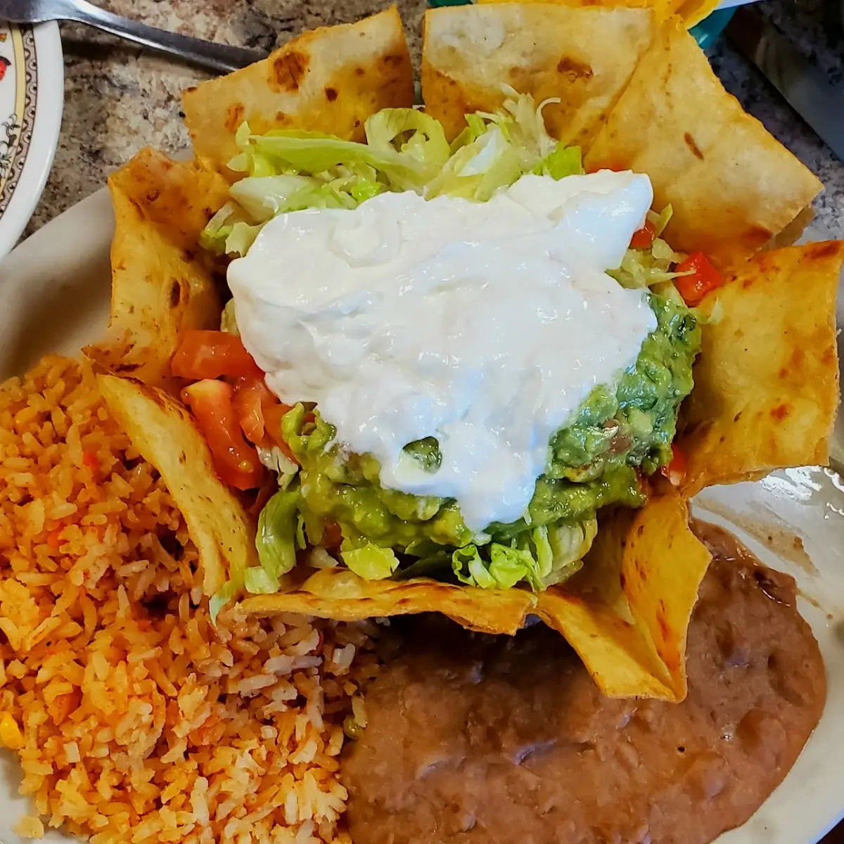 Real Crispy Taco Plate