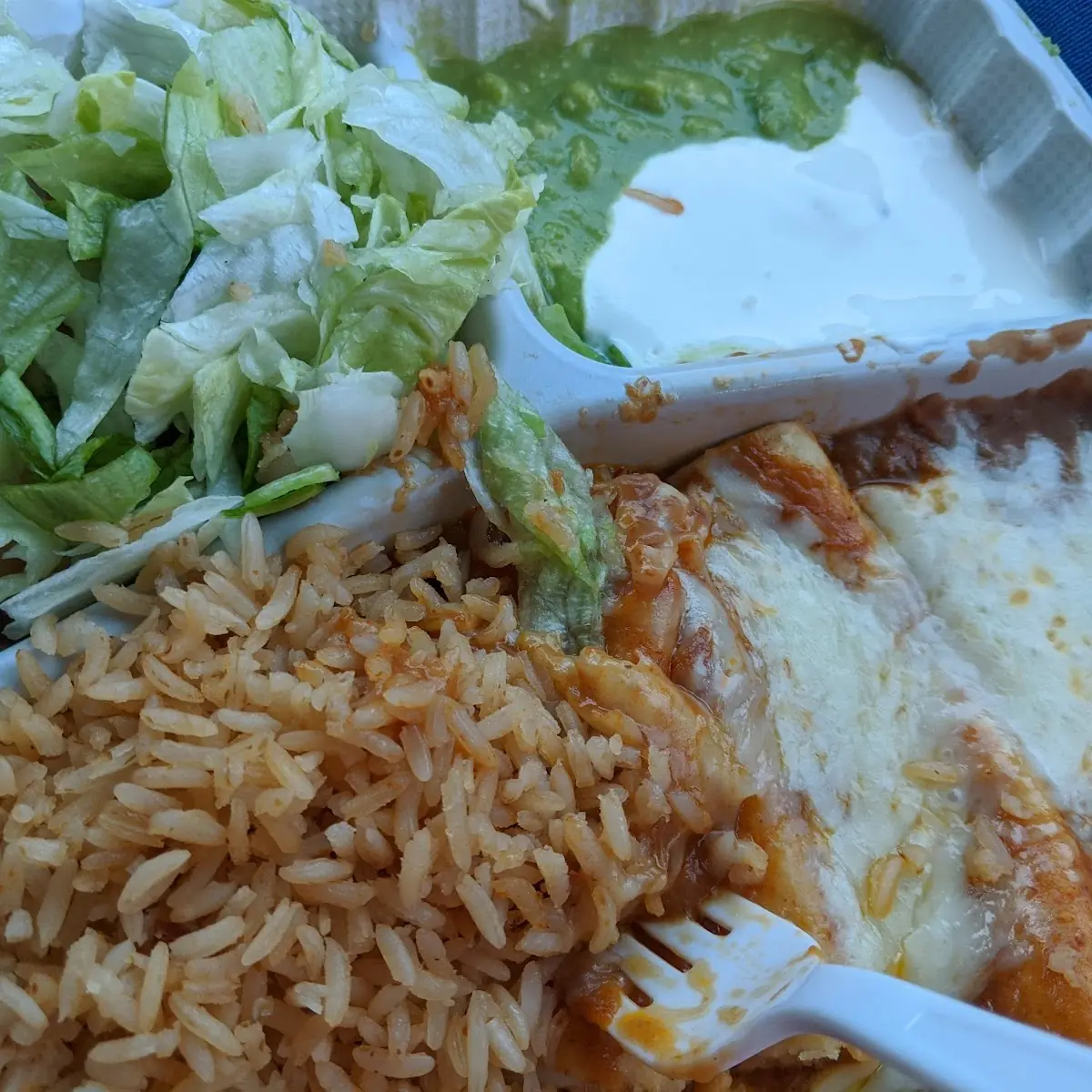 Enchilada Plate