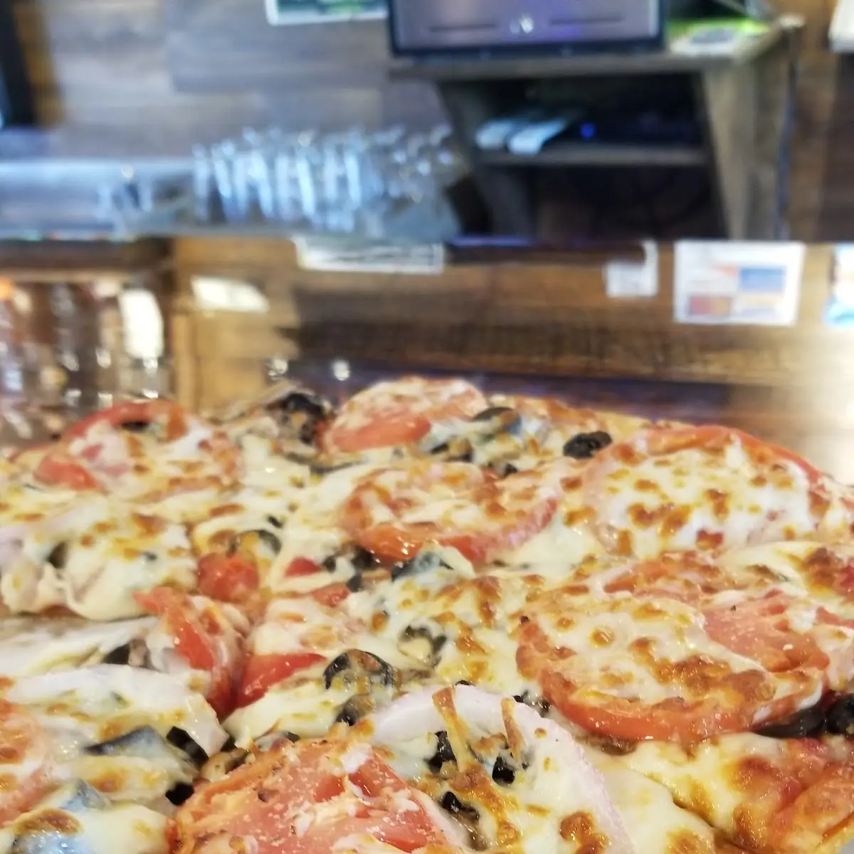Veggie Pizza Thin Crust