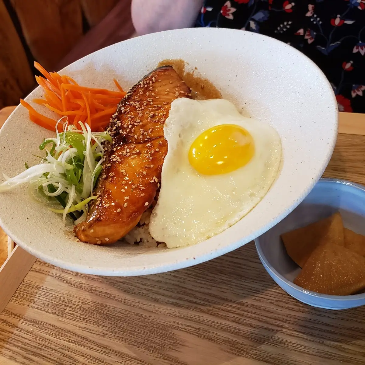 Salmon Teriyaki Don