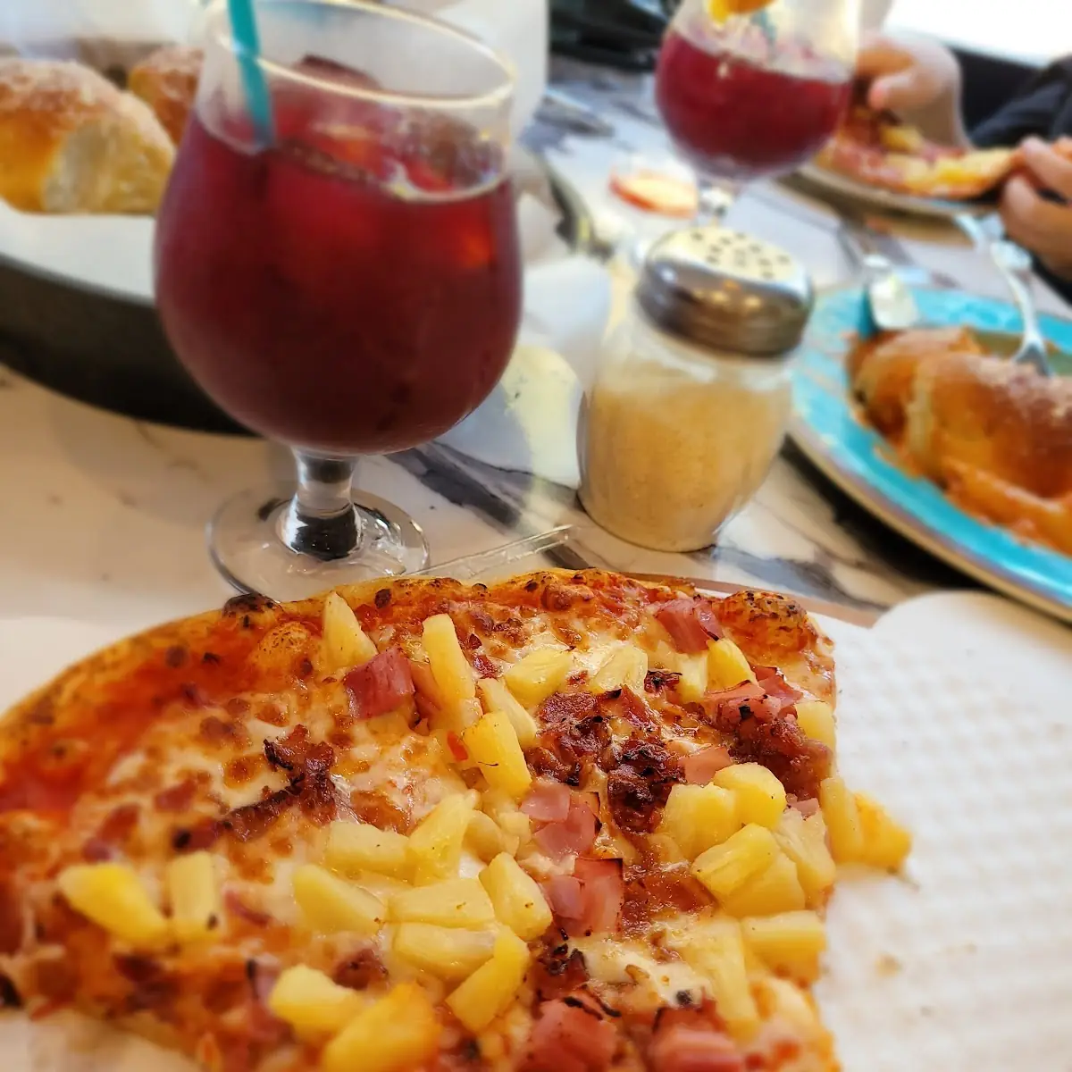 Hawaiian Pizza Slice