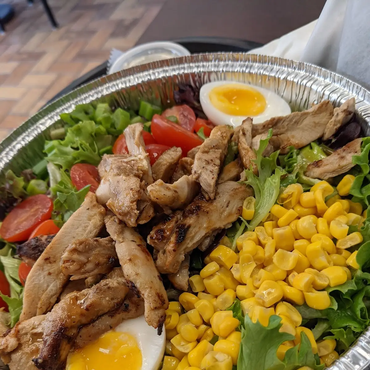Korean BBQ Chicken Salad