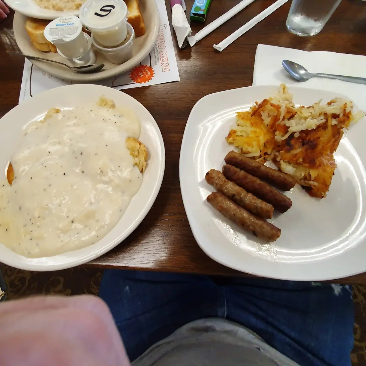 Sausage Gravy and Biscuits