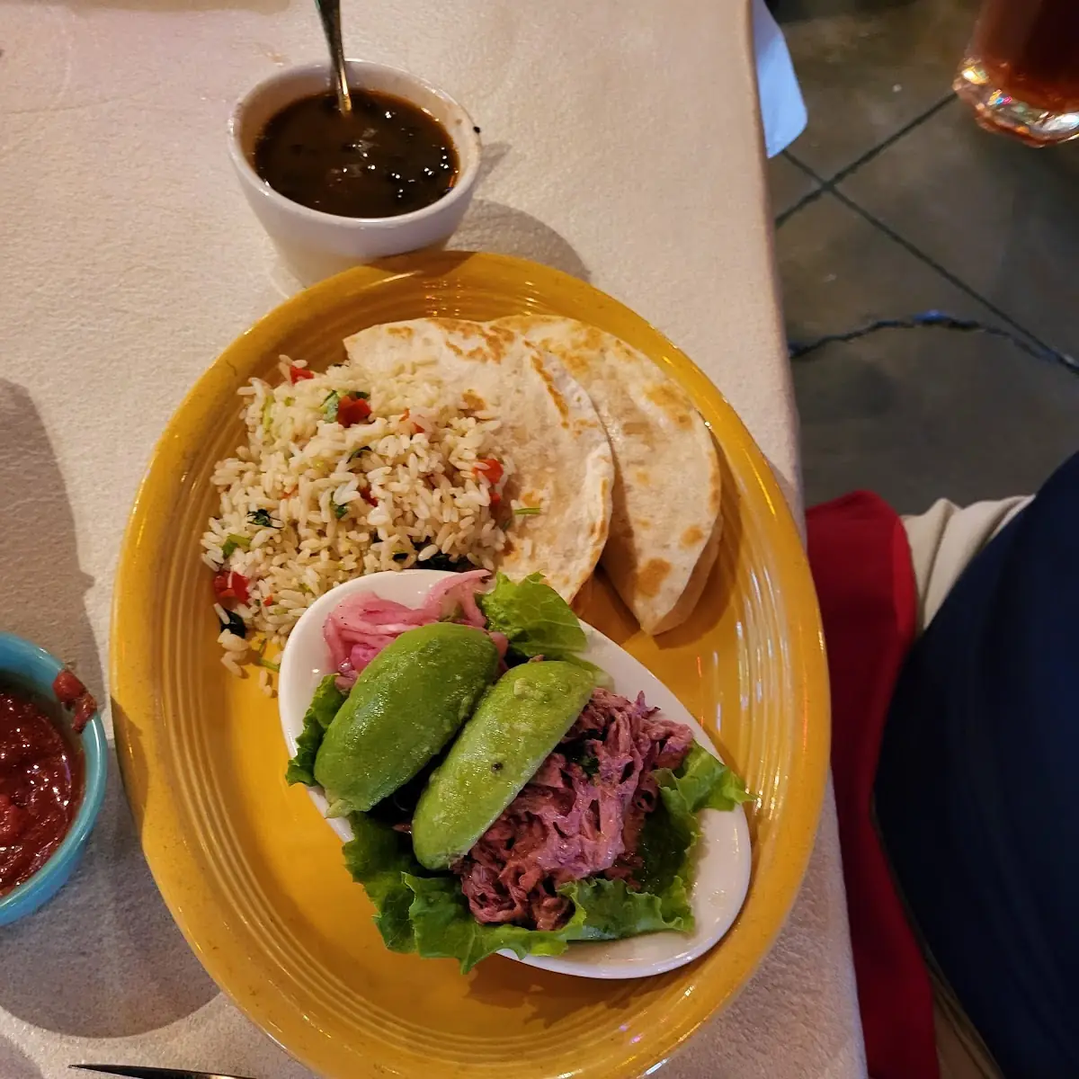 Shrimp Tacos Dinner
