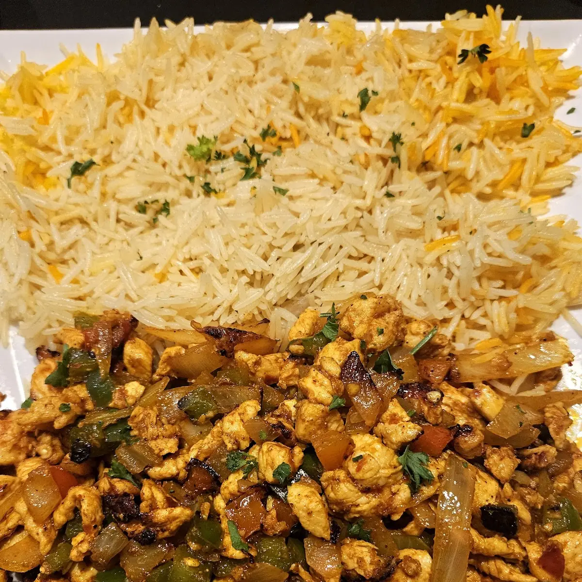 Ghallaba with Chicken Rice