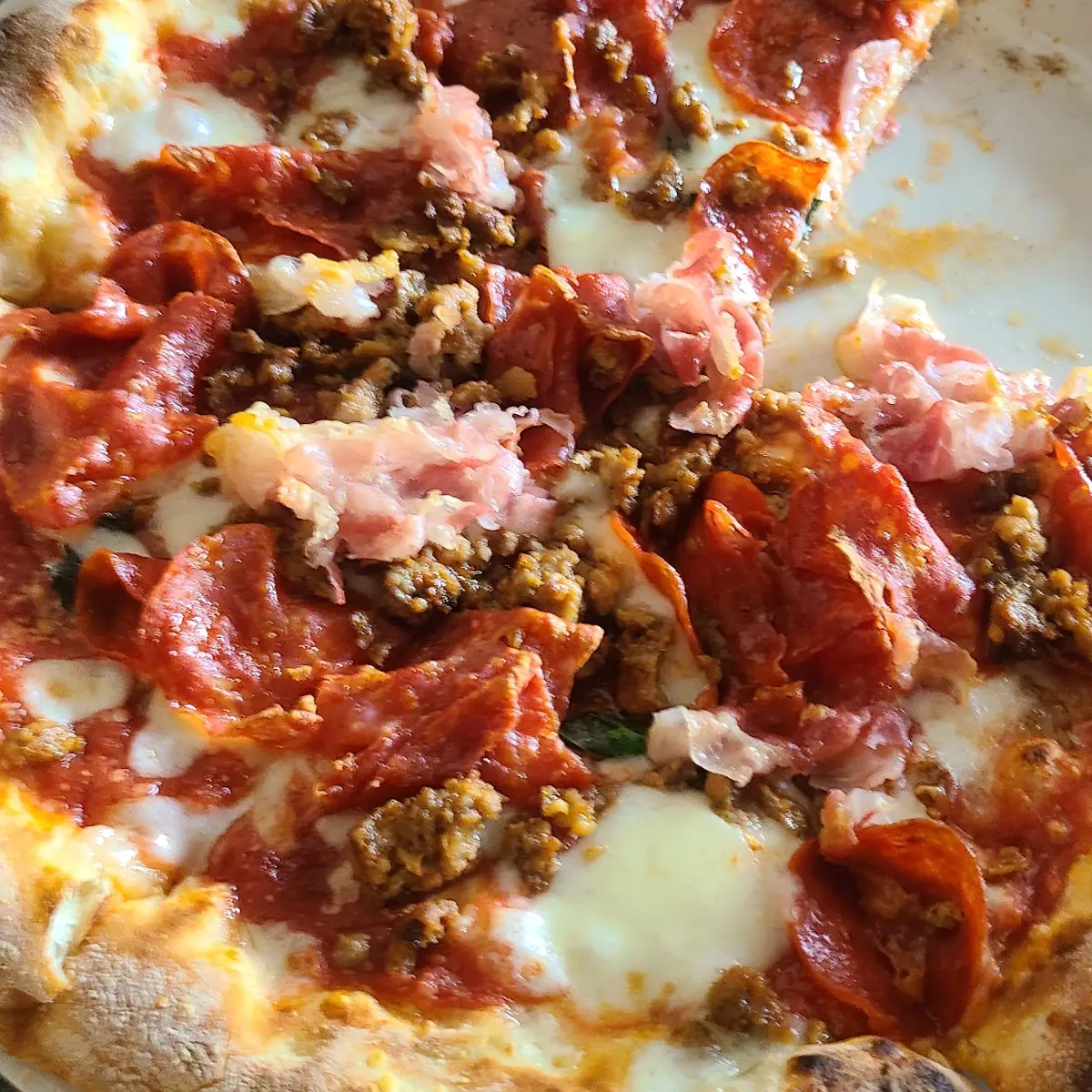 Meat Lover's Thin Crust Pizza