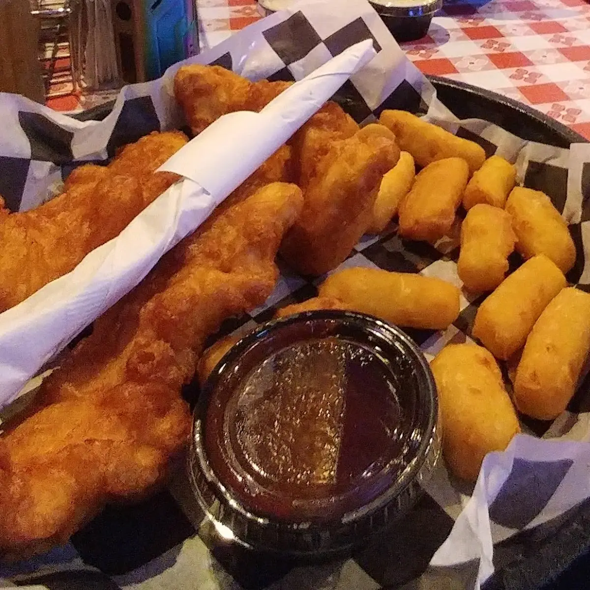 Chicken Tenders and Cheese Curds