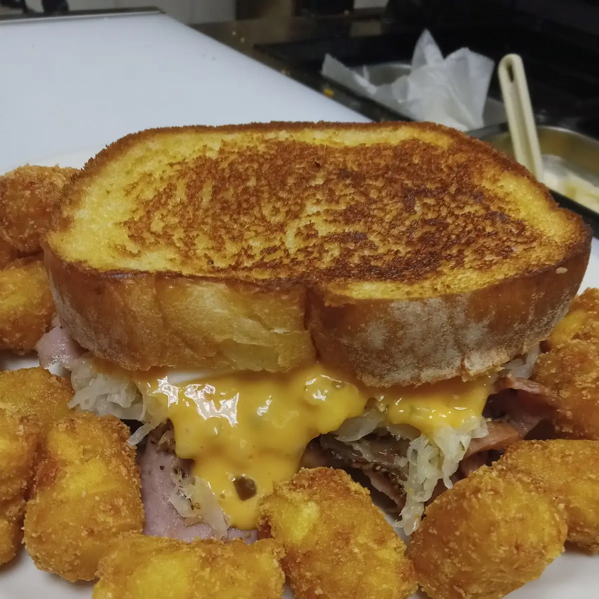 Banana Pepper Burger Melt