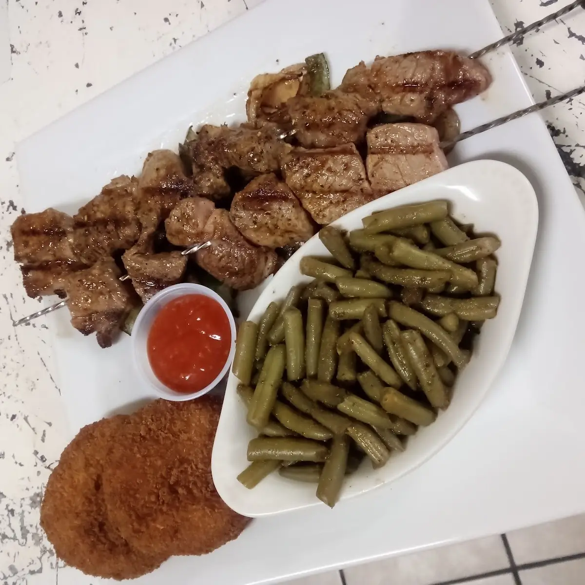 Crab Cake and Angus Steak