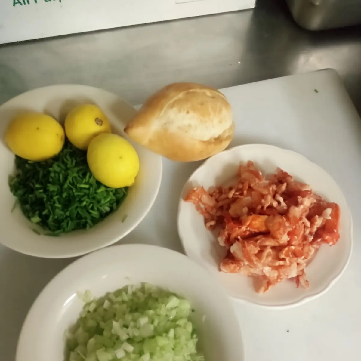 Making Lobster Roll