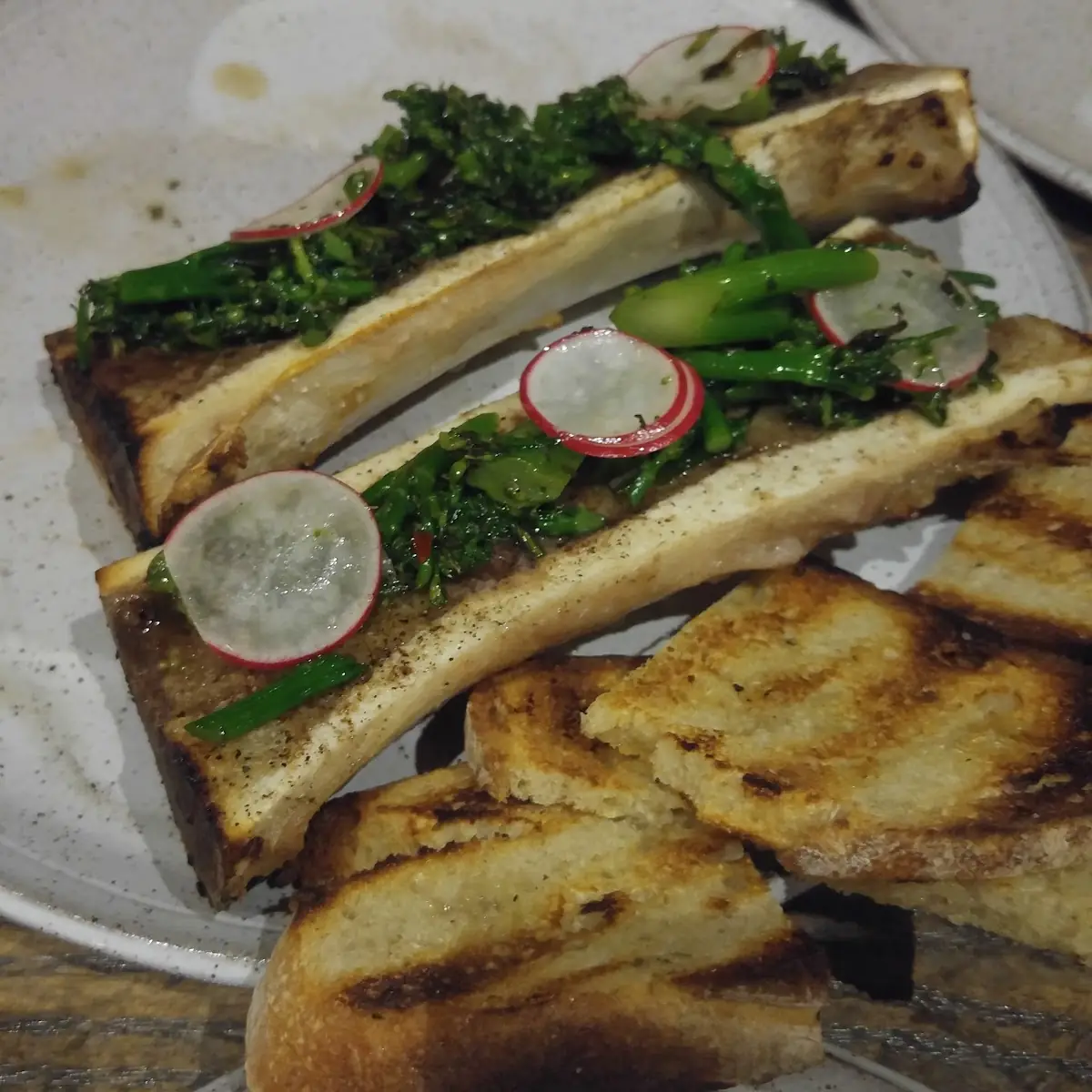 Grilled Bone Marrow