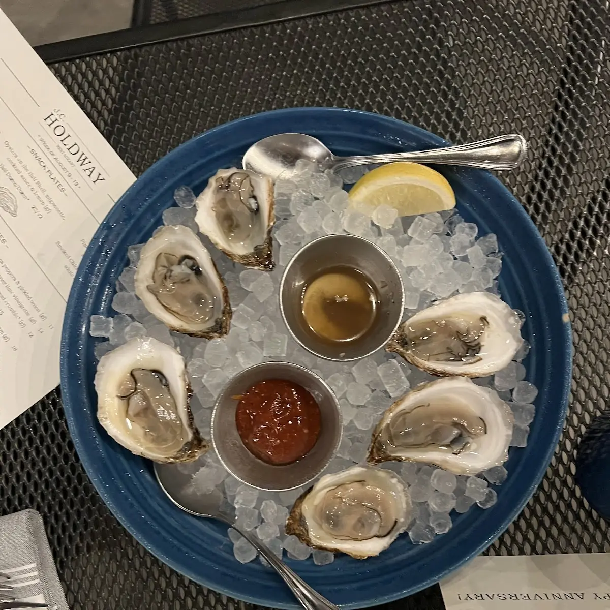 Oysters on the Half Shell