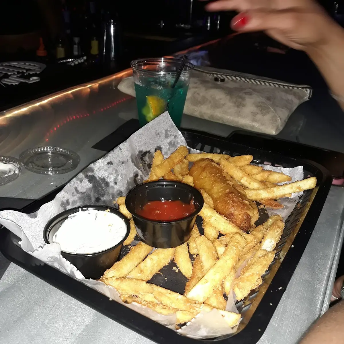 Fried Fish and French Fries