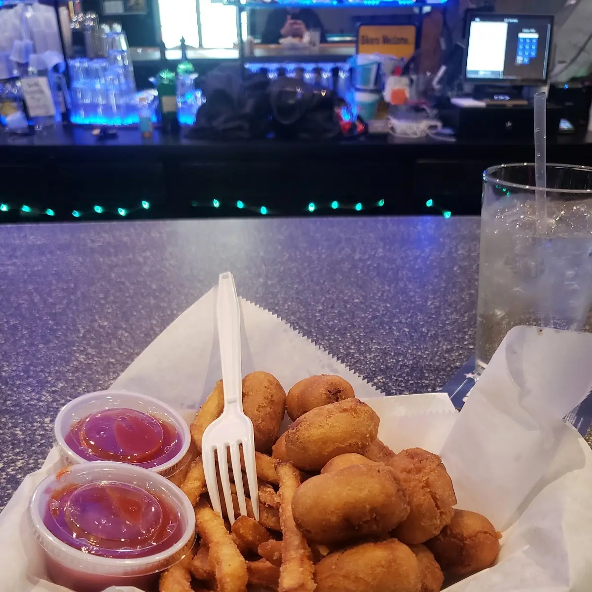 Mini Corn Dogs with Fries